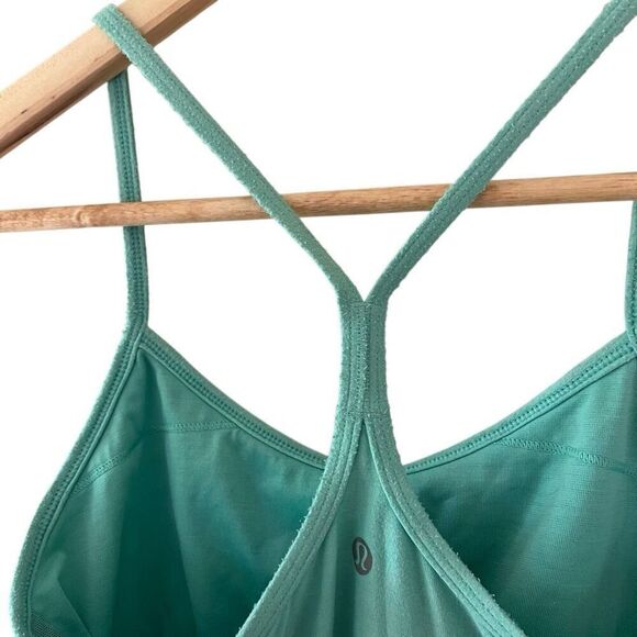Lululemon Power Y Tank menthol blue Tank top size 4 XS  W1E14S - Picture 3 of 10